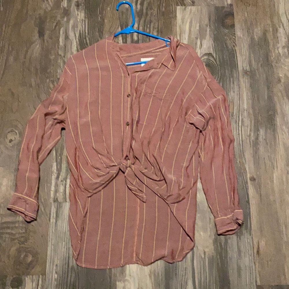 tie up blouse
